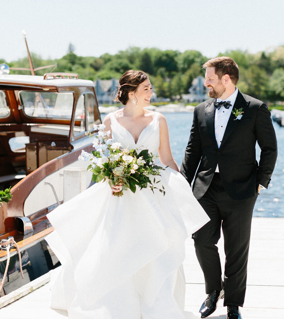 Waterfront wedding venue in Lake Geneva