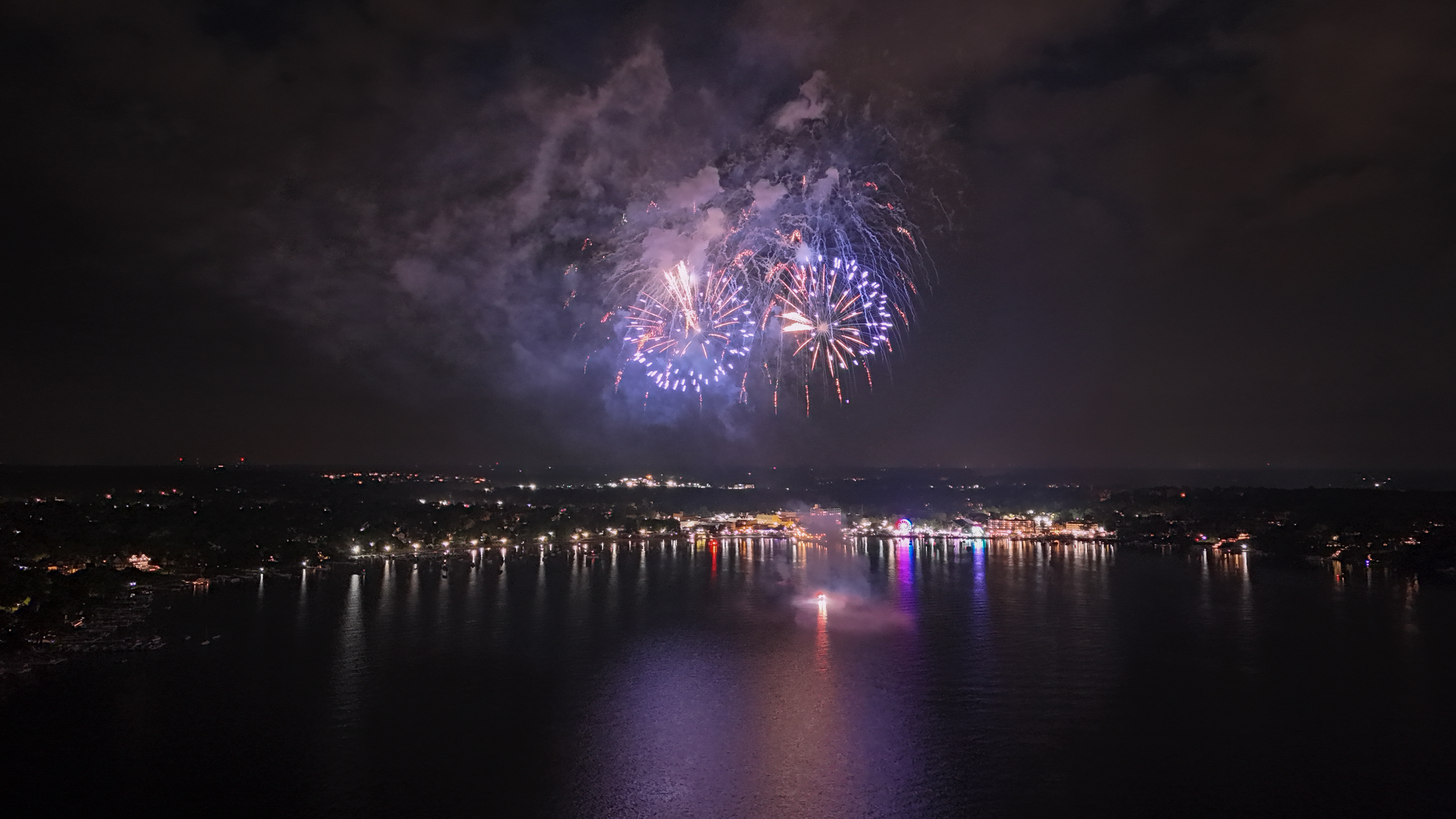 Where to see Fireworks in Lake Geneva