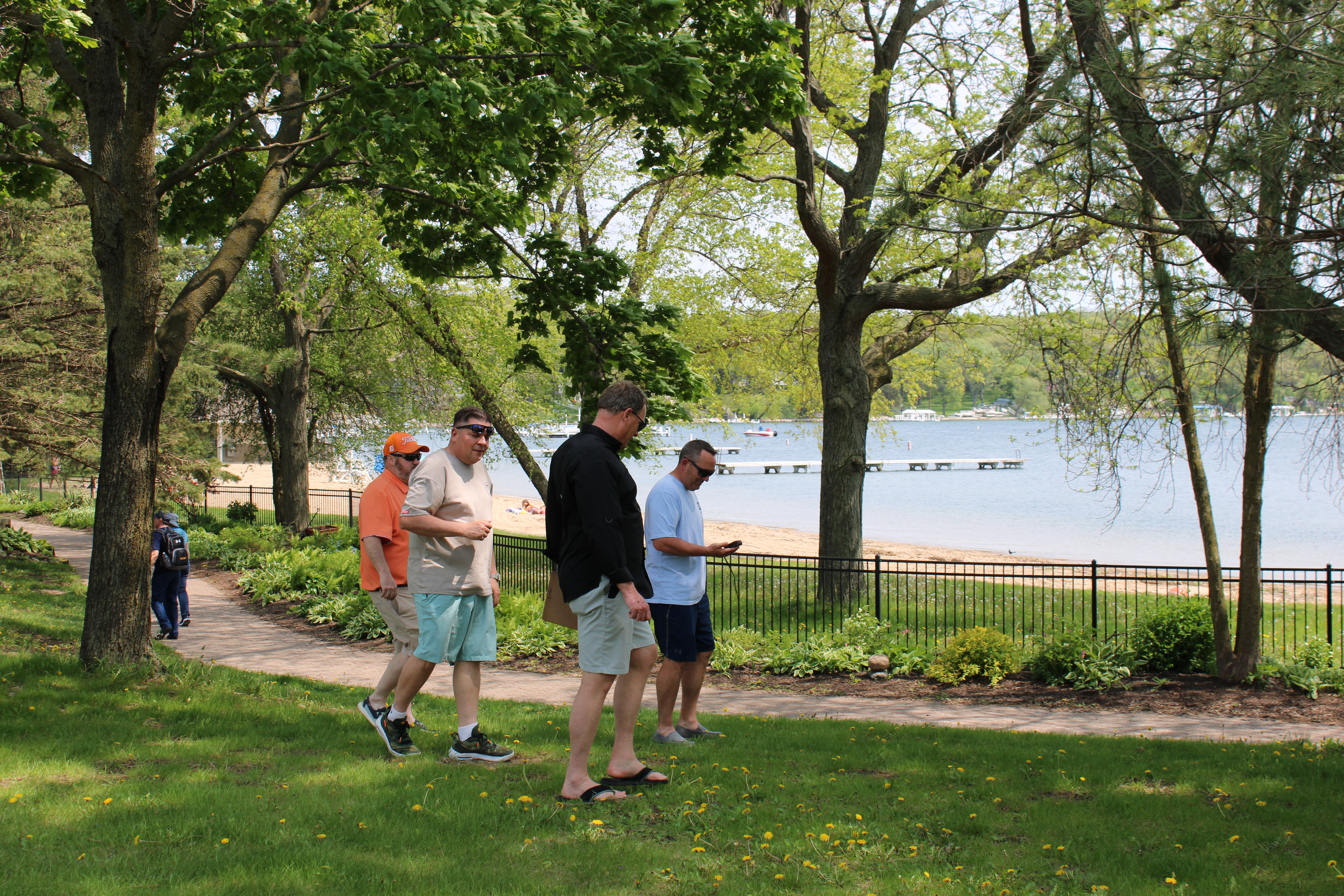 Geocaching cruise in Lake Geneva