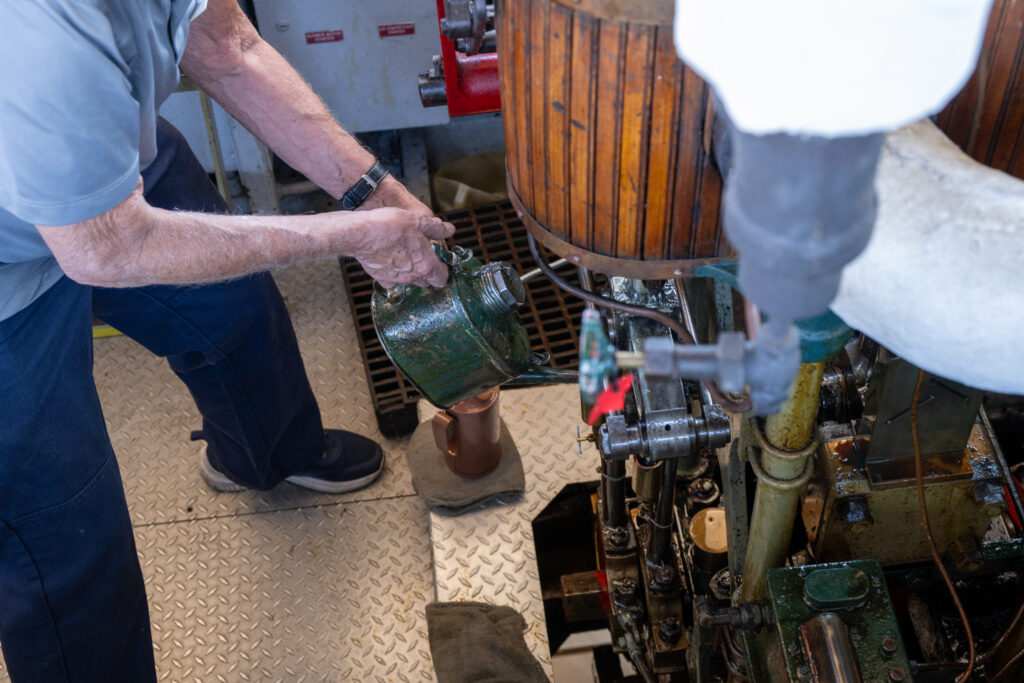 Steam Yacht engineers